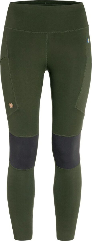 Abisko Trekking Tights Pro W Deep Forest-iron Grey S