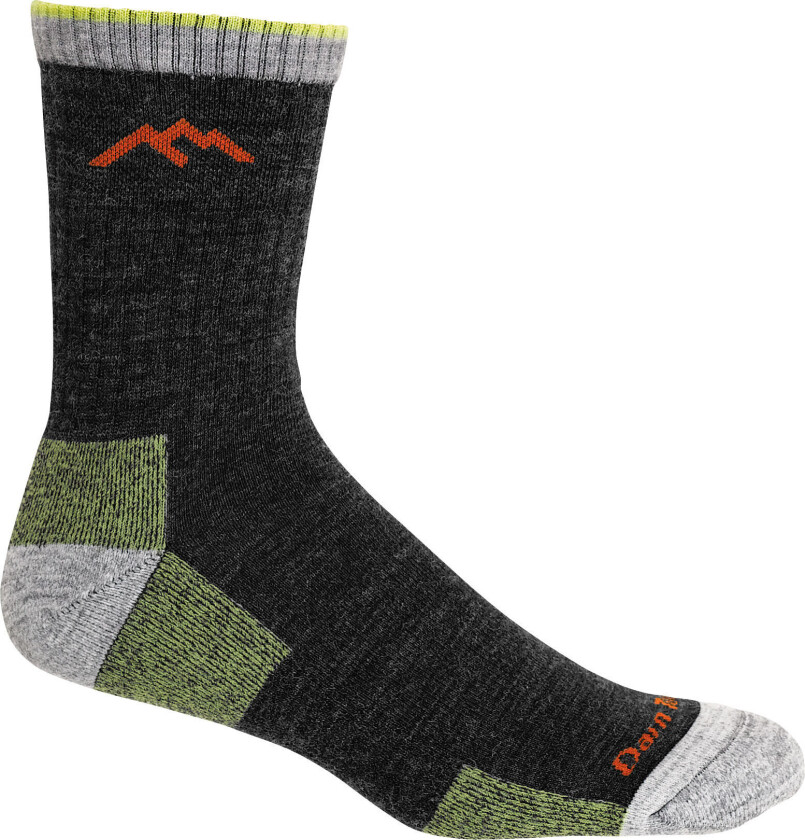 Men's Hiker Micro Crew Sock Cushion XL (46-49.5), Lime