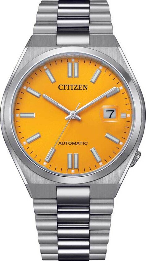 Automatic Tsuyosa Collection NJ0150-81Z - Automatisk - Sølv - Herreklokker - Rustfritt stål - ledd m/pin - Safir