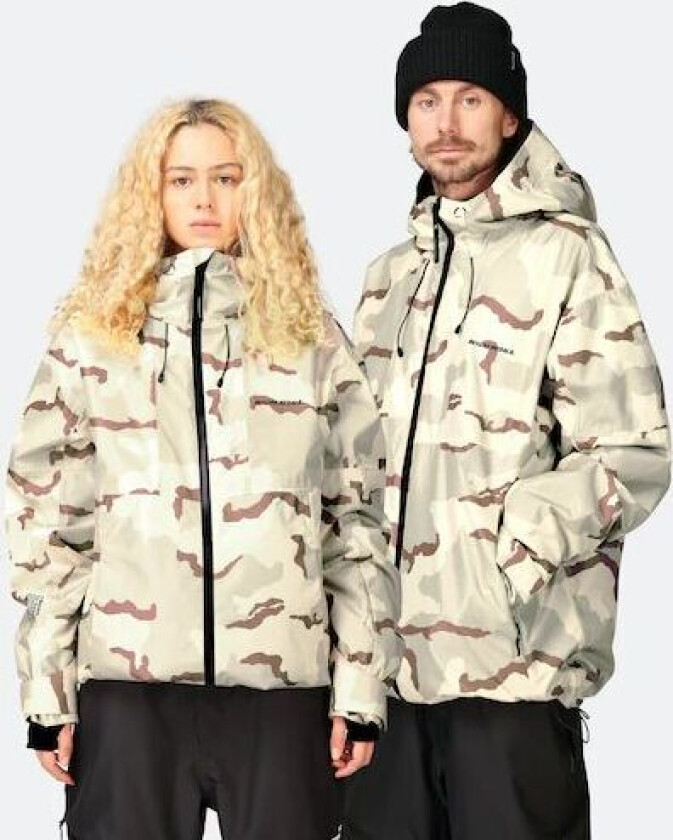 Bilde av 2-Layer snowboardjakke  Grå Unisex L