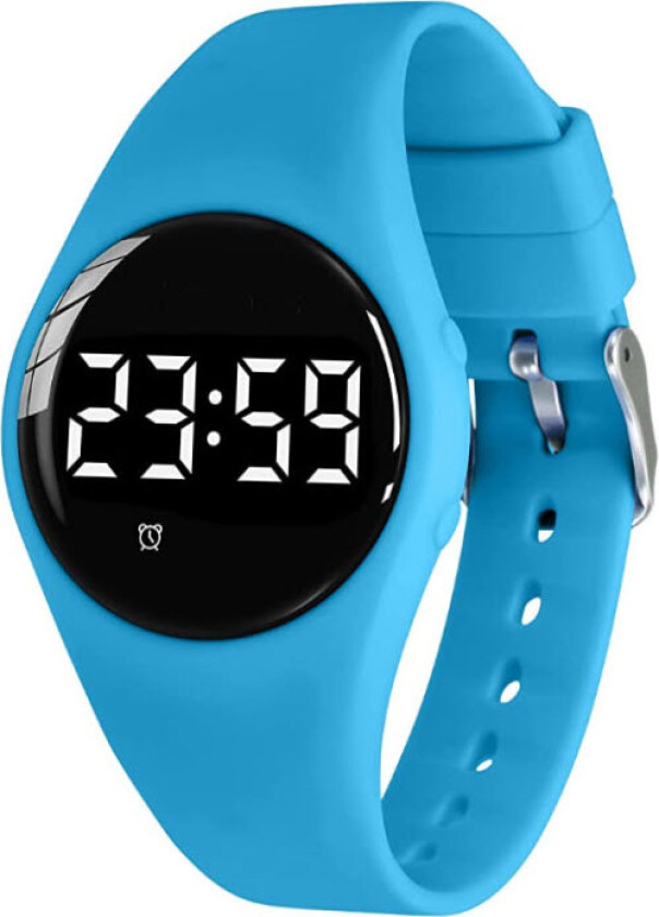 Vibrating Reminder Watch 15 Alarms V2 FIBEX15V2BLUE - Digital - Blå - Unisex - Silikon -