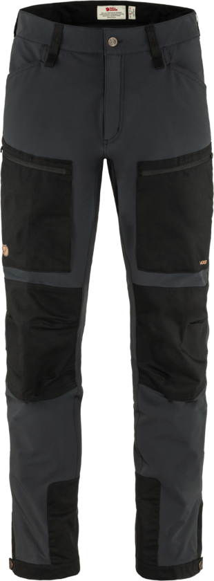Men's Keb Agile Trousers 56 (Long), Black/Black