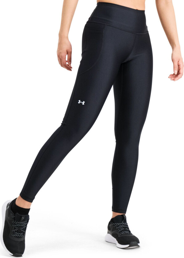 Women's HeatGear® Armour Hi-Rise Full-Length L, Black/White