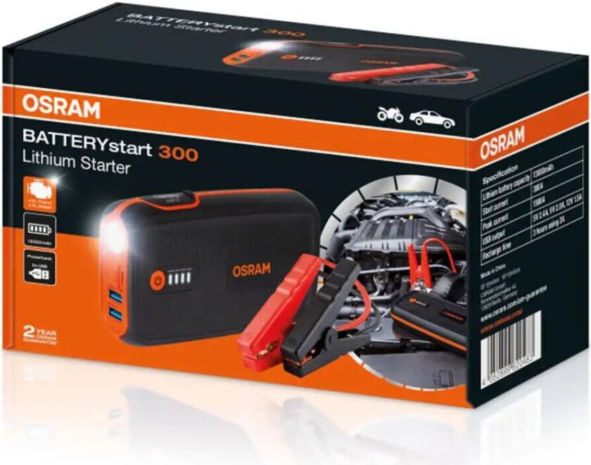 Osram Automotive Batteristart 300