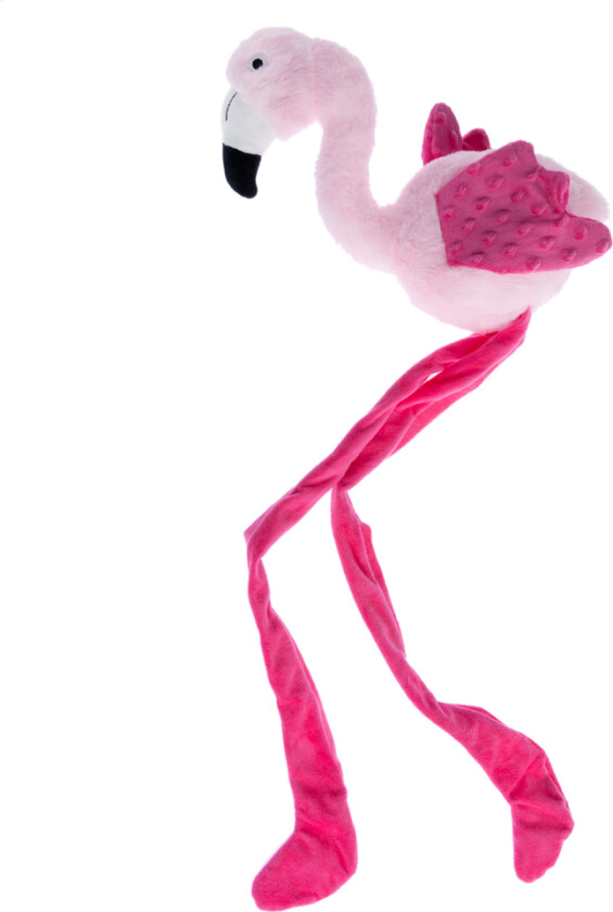 hundeleke Lisa long-legs Flamingo - l 88 x b 18 cm