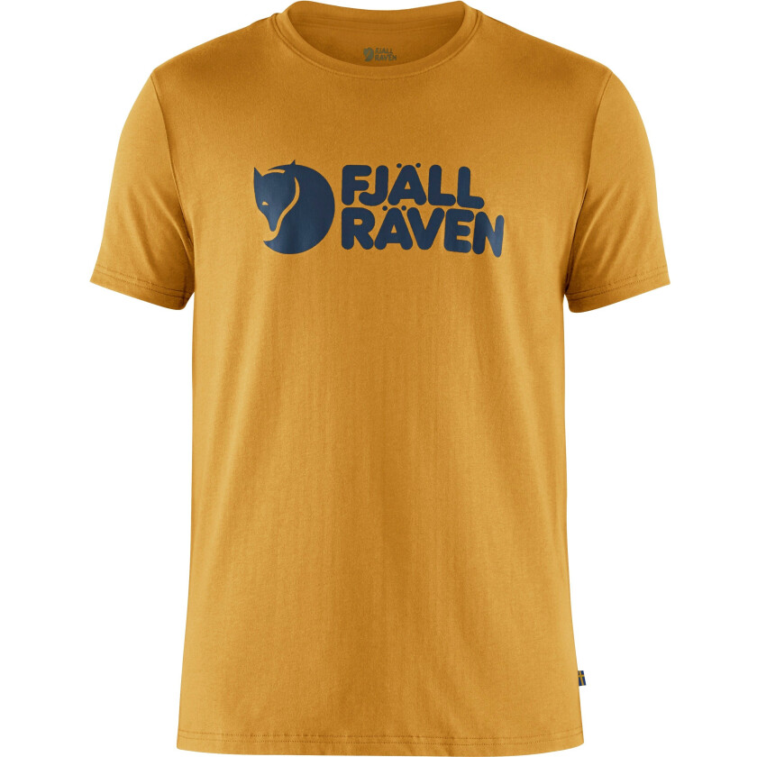 FJÄLLRÄVEN LOGO T-SHIRT M  OCHRE