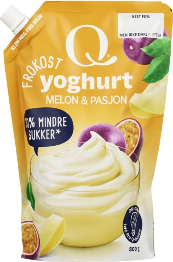 Frokostyoghurt Melon/Pasjon 800g