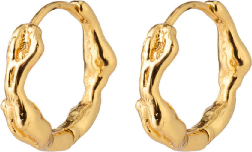 ZION Recycled Small Huggie Hoops - - - - -