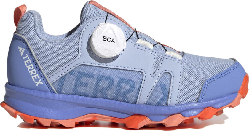 Kids' Terrex Agravic BOA Trail Running Shoes 35, Sogold/Bludaw/Blufus
