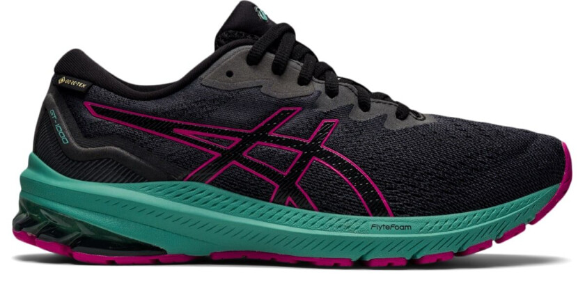 Asics Women's GT-1000 11 Gore-Tex 39.5, Black/Fuchsia Red