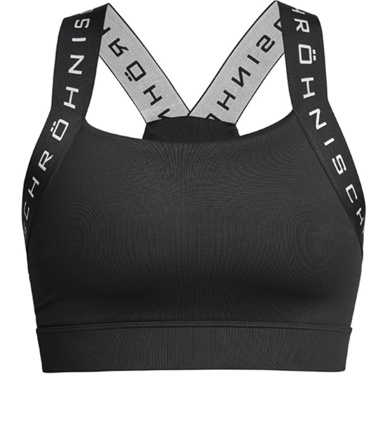 Women's Kay Sports Bra XL, Black