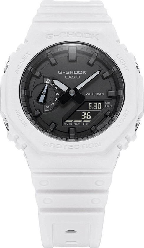 G-Shock Ga-2100-7aer Hvit Hvit unisex