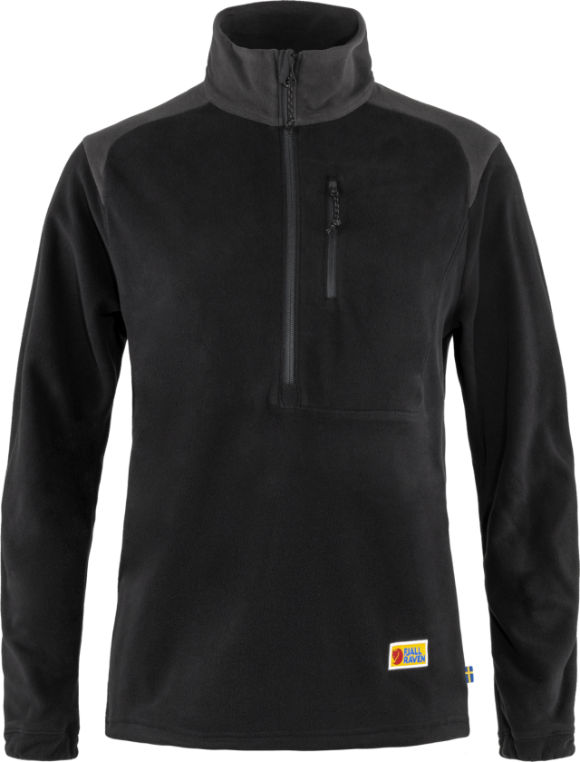 Women's Vardag Lite Fleece XS, Black/Dark Grey