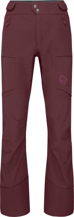 Women's Lyngen Hiloflex200 Slim Pants M, Tawny Port