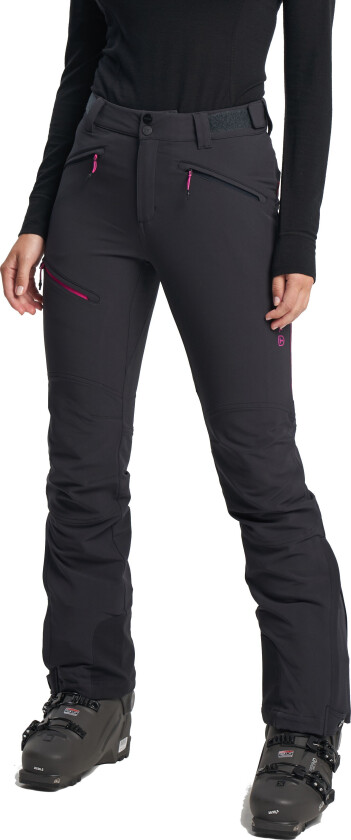 Women's Tour Softshell Pants S, Antracithe