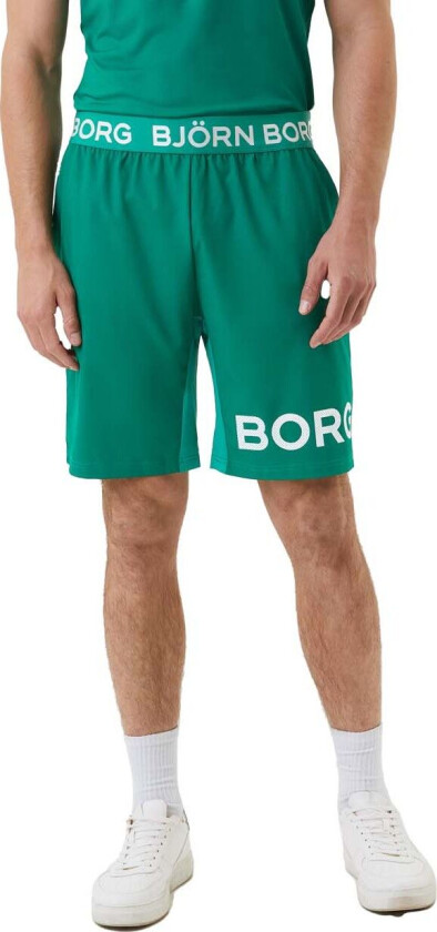 Men's Borg Shorts S, Verdant Green