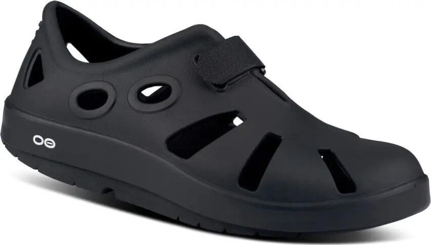 OOFOS Unisex Oocandoo Black EU 40, Black