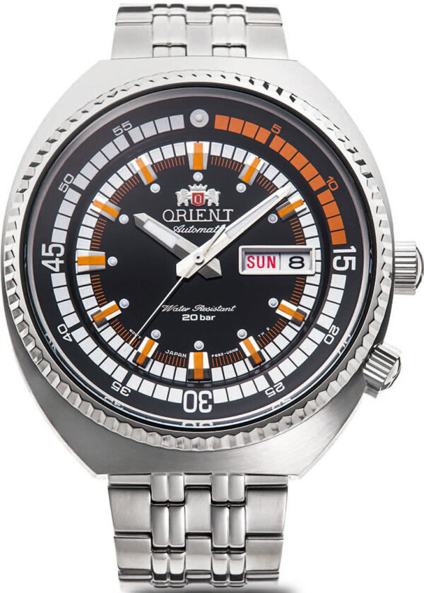 Neo Sports 200m Automatic Diver RA-AA0E05B - Automatisk - Sølv - Herreklokker - Rustfritt stål - ledd m/pin - Mineral