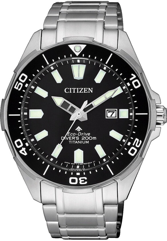 Promaster Super Titanium Eco-Drive BN0200-81E - Kvarts - Titanium - Herreklokker - Titanium - Mineral