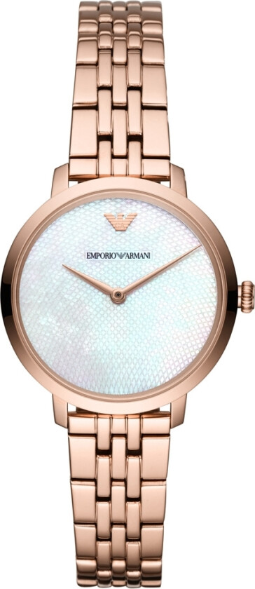 Emporio Armani Modern Slim AR11158 - Kvarts - Rosegull - Dameklokker - Rustfritt stål - ledd m/pin - Mineral