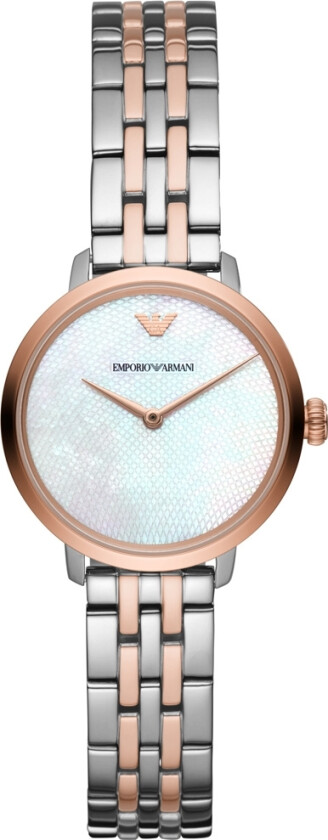 Emporio Armani Modern Slim AR11157 - Kvarts - Rosegull - Dameklokker - Rustfritt stål - ledd m/pin - Mineral