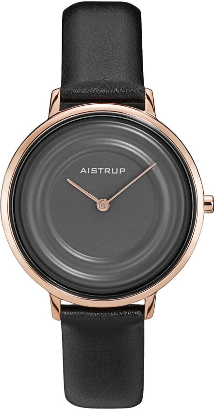 Raindrop AIW7715 - Kvarts - Kobber Rosegull - Dameklokker - Skinn - Mineral