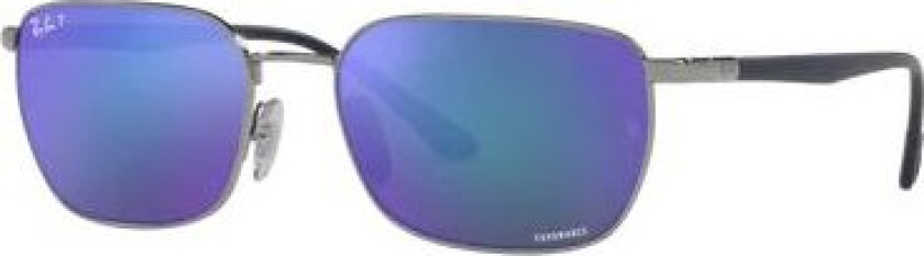 Rb3684ch Gunmetal Polarized Blue Blue unisex