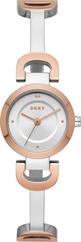 City Link NY2749 - Kvarts - Rosegull - Dameklokker - Rustfritt stål - ledd m/pin - Mineral