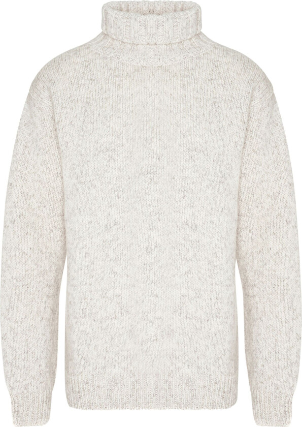 NANSEN SWEATER HIGH NECK  GREYMELANGE