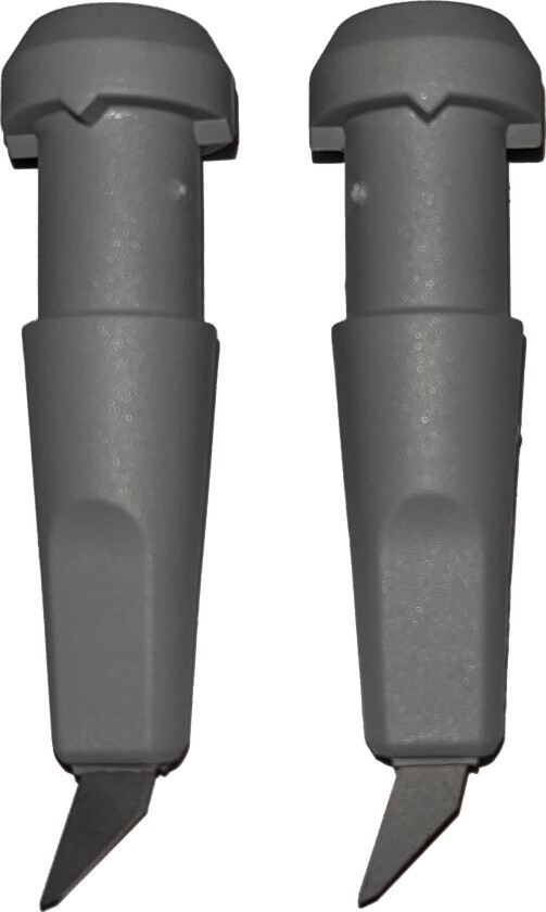 Widia Pole Tip Rollerskis 9 mm, Gray