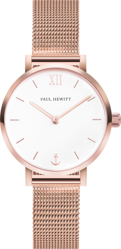Sailor Line PH-SA-R-XS-W-45S - Kvarts - Rosegull - Dameklokker - Meshlenke - Safir
