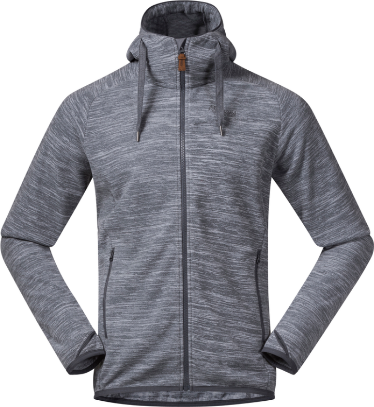 Men's Hareid Fleece Jacket M, Aluminium