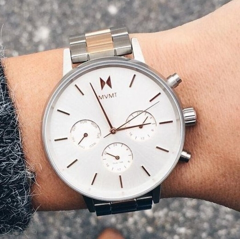 Nova Stella D-FC01-S - Kvarts - Sølv - Dameklokker - Rustfritt stål - ledd m/pin - Mineral