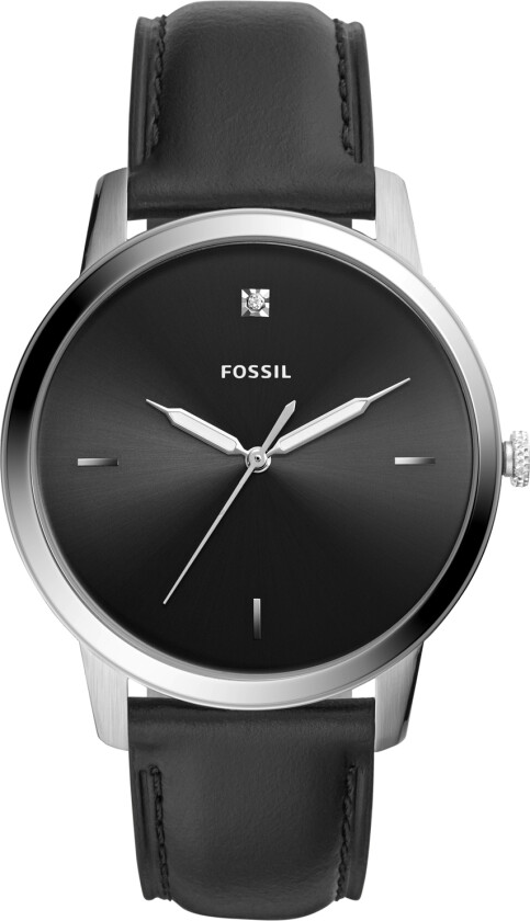 The Minimalist FS5497 - Kvarts - Sølv - Herreklokker - Skinn - Mineral