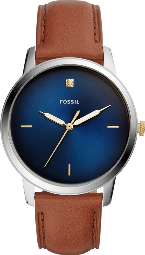 The Minimalist FS5499 - Kvarts - Sølv - Herreklokker - Skinn - Mineral