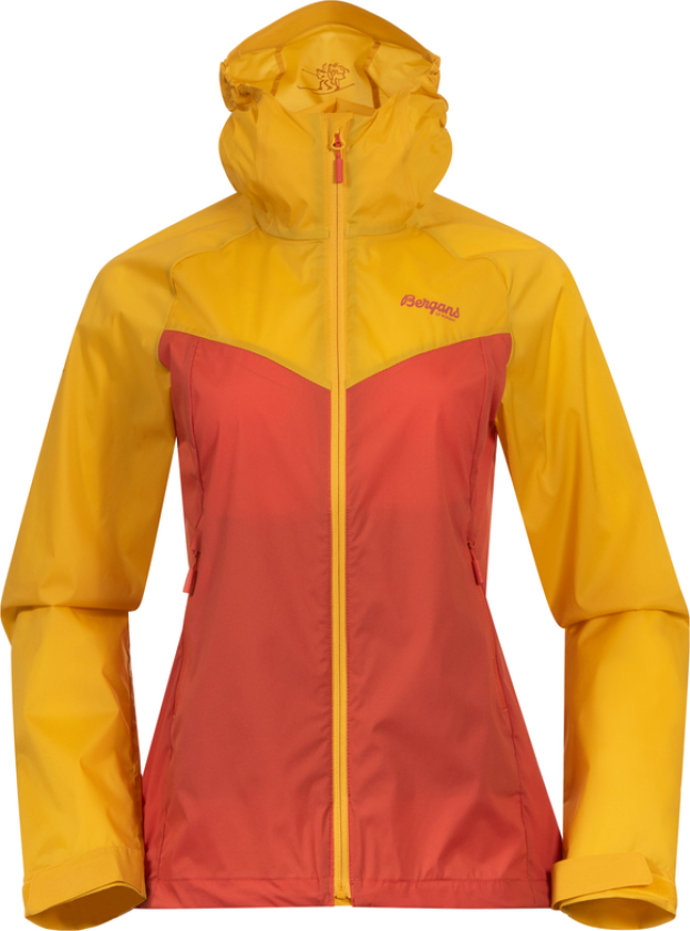 Women's Microlight Jacket (spring 2022) XS, Brick/Light Golden Yellow