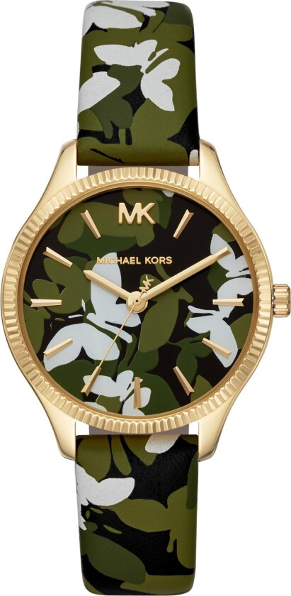 Lexington MK2811 - Kvarts - Gull - Dameklokker - Skinn - Mineral