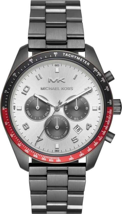 Keaton MK8683 - Kvarts - Gunmetal - Herreklokker - Rustfritt stål - ledd m/pin - Mineral