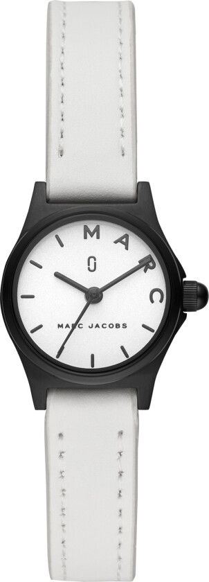 Marc Jacobs Henry MJ1656 - Kvarts - Sort - Dameklokker - Skinn - Mineral