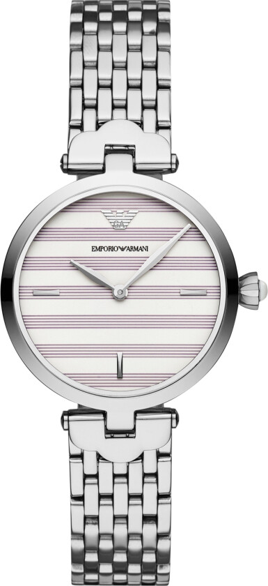 Emporio Armani Arianna AR11195 - Kvarts - Sølv - Dameklokker - Rustfritt stål - ledd m/pin - Mineral