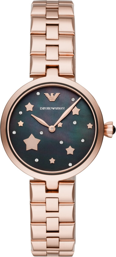 Emporio Armani Arianna AR11197 - Kvarts - Rosegull - Dameklokker - Rustfritt stål - ledd m/pin - Mineral