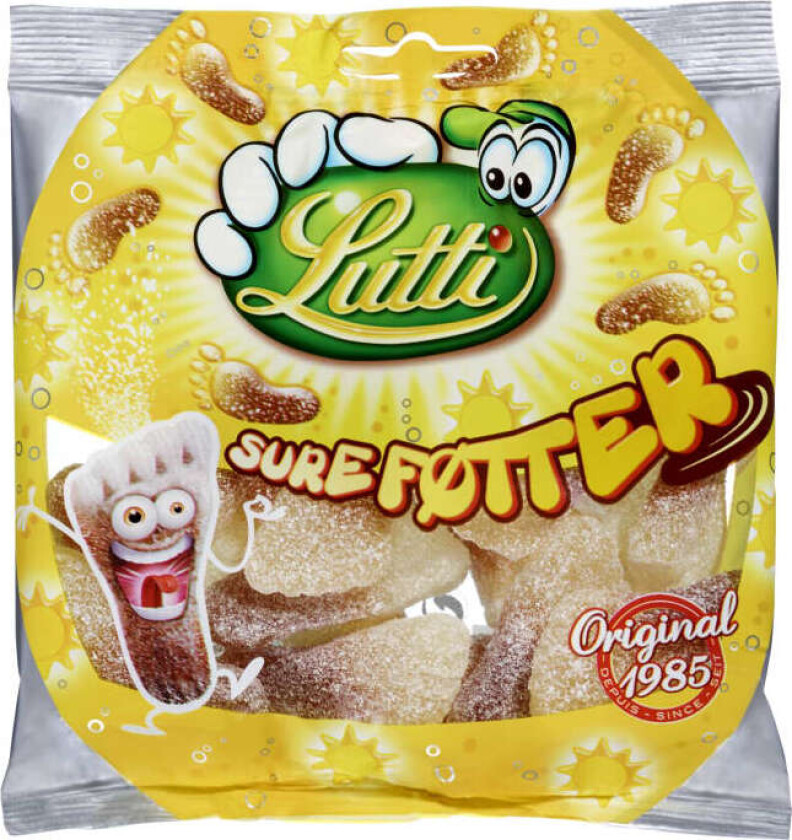 Lutti Sure Føtter 130g