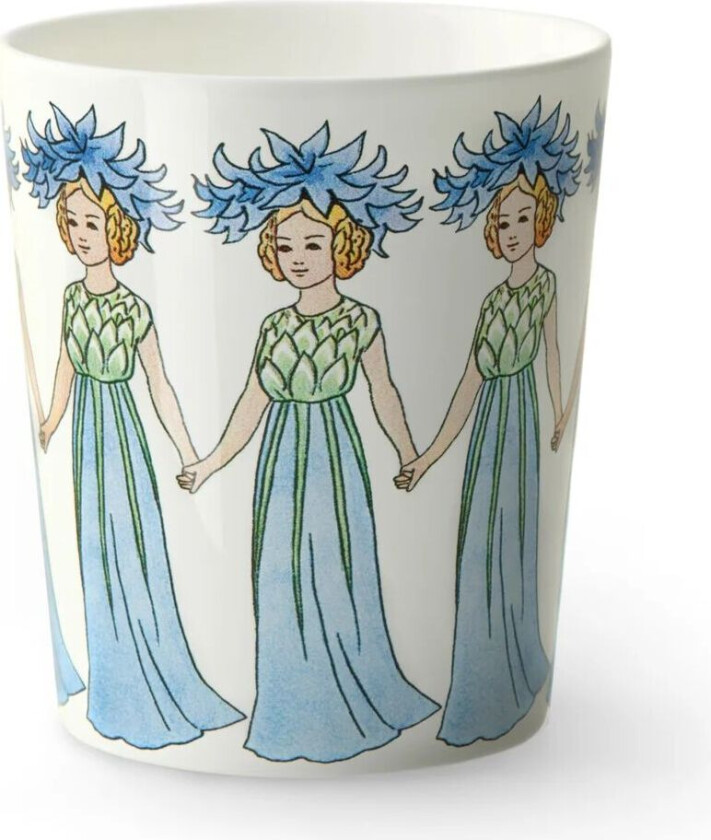 Blå Kornblomt Krus 27 cl
