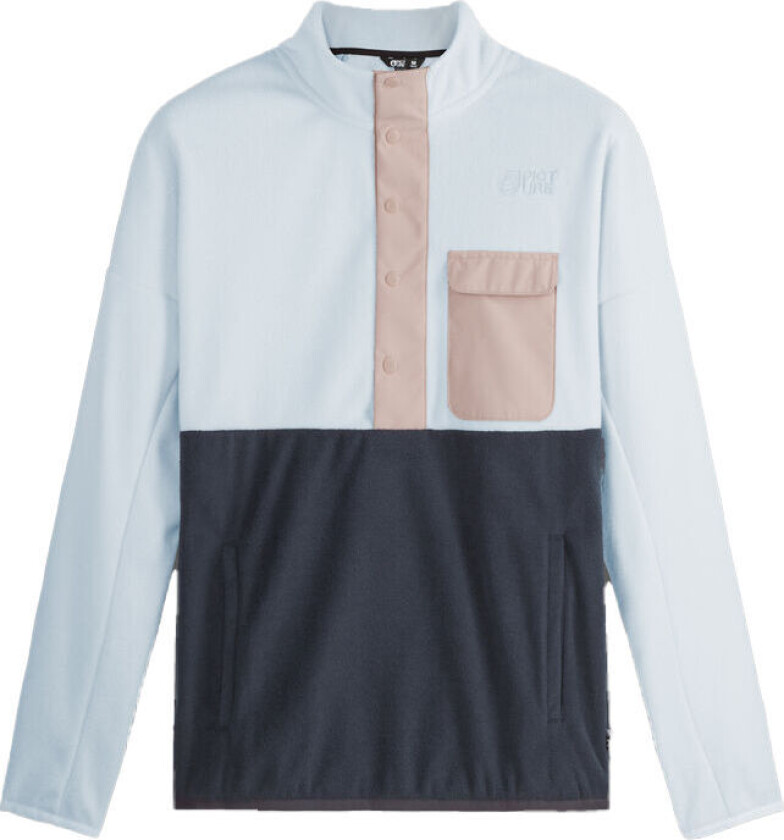 Women's Arcca 1/4 Fleece S, Ice Melt-Dark Blue