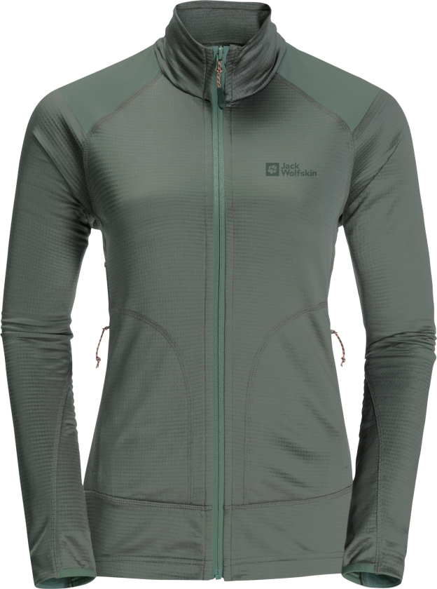 Women's Kammweg Full Zip S, Picnic Green