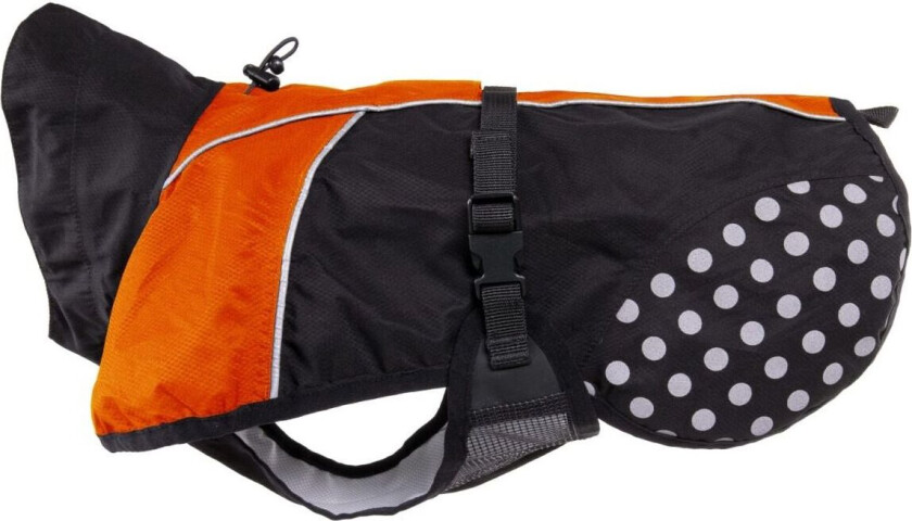 Non-stop Dogwear Beta Pro Raincoat 24, Black/Orange