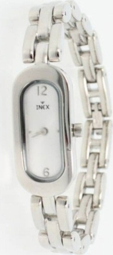 Inex Silver A69140S4KV - Kvarts - Sølv - Dameklokker - Rustfritt stål - ledd m/pin - Mineral