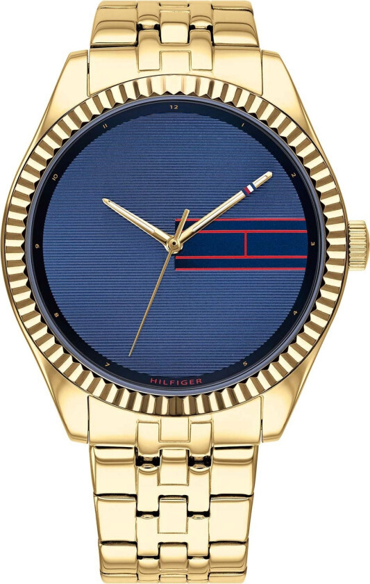 1782081 - Kvarts - Gull - Unisex - Rustfritt stål - ledd m/pin - Mineral