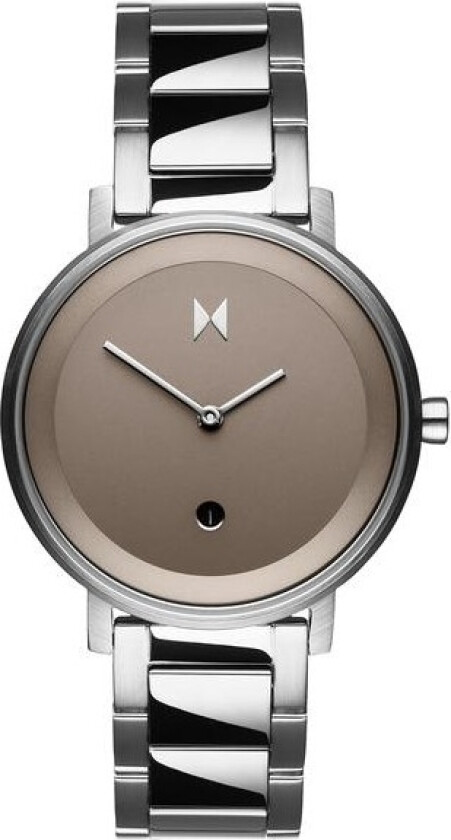 Signature II D-MF02-S - Kvarts - Grå - Dameklokker - Rustfritt stål - ledd m/pin - Mineral
