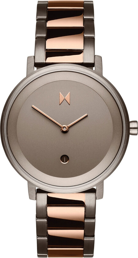 Signature II D-MF02-TIRG - Kvarts - Brun Krem - Dameklokker - Rustfritt stål - ledd m/pin - Mineral